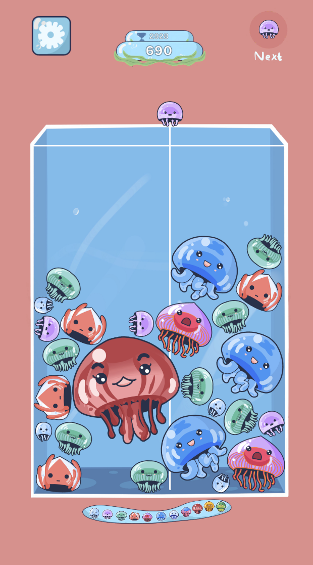 Jellyfish Merge screenshot 1